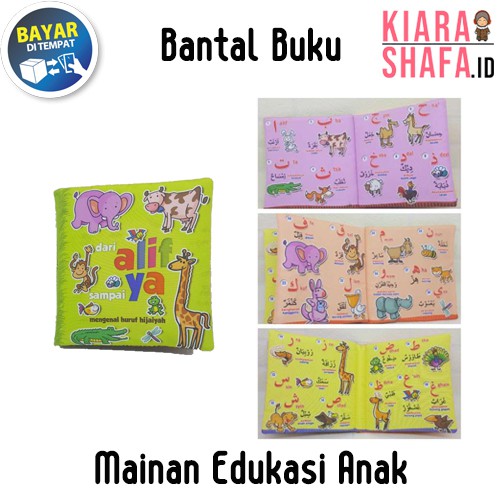 Kiarashafa - Mainan Edukasi Anak / Buku Bantal Mainan Edukatif Mengenal Angka