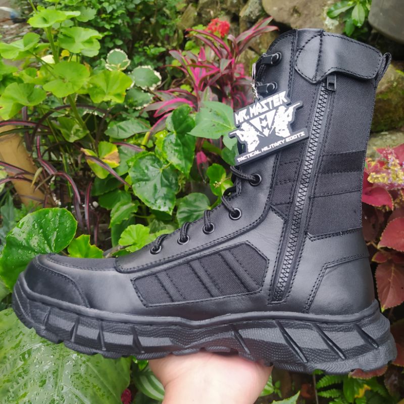 SEPATU PDL SARANG TAWON LIBRA MERK MR.MASTER KULIT SAPI ASLI SEPATU PDL DINAS TNI POLRI SECURITY