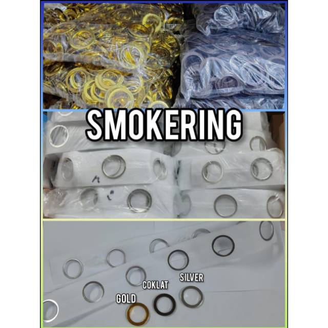Smoke ring gorden/lubang gorden/ring gorden/gordyn 1 dus