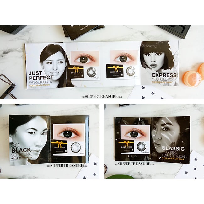 ❤ RATU ❤ Softlens X2 Koko Black Normal  | Soflens Koko Black Big Eyes Dia 14.5mm