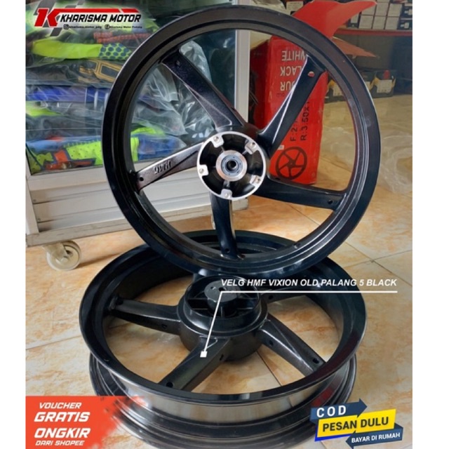 velg lebar vixion old palang 5 HMF