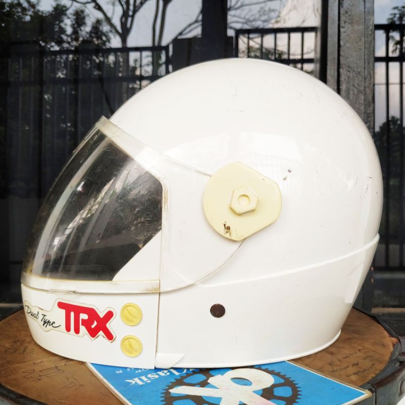 helm fullface halfface cakil jadul lawas dmi kiwi GAG vigano shoei top1 KYT NHK TRX NSX RGR RXZ
