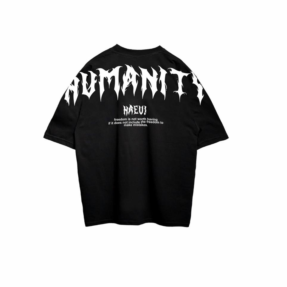 (MURAH) HAEV T-shirt Oversize - Humanity T-shirt/kaos/pakaian