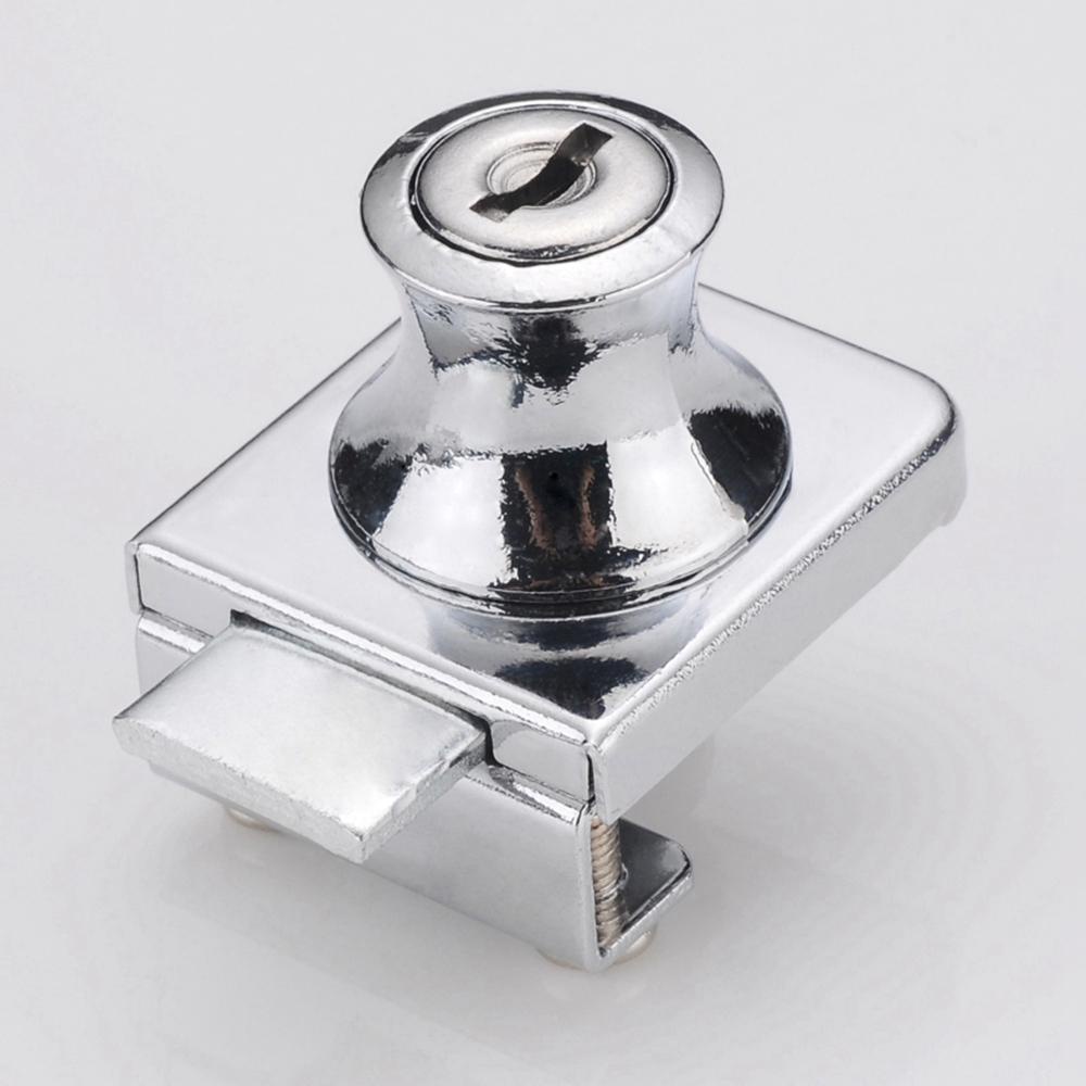 Kunci Kaca QUINTON Zinc Alloy Silinder Geser Furniture Hardware