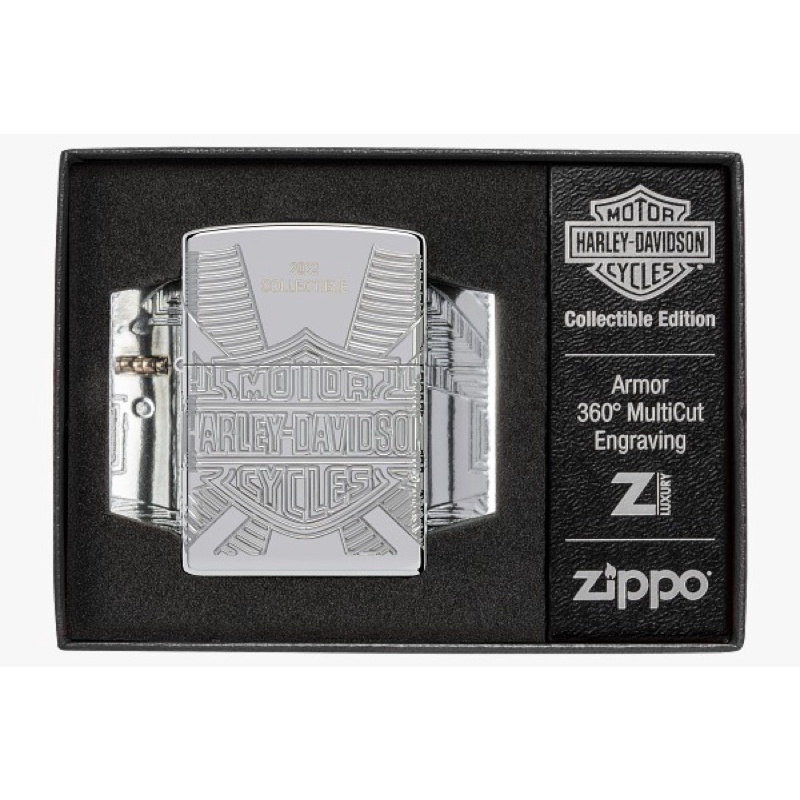zippo original 49814 harley davidson coty2022