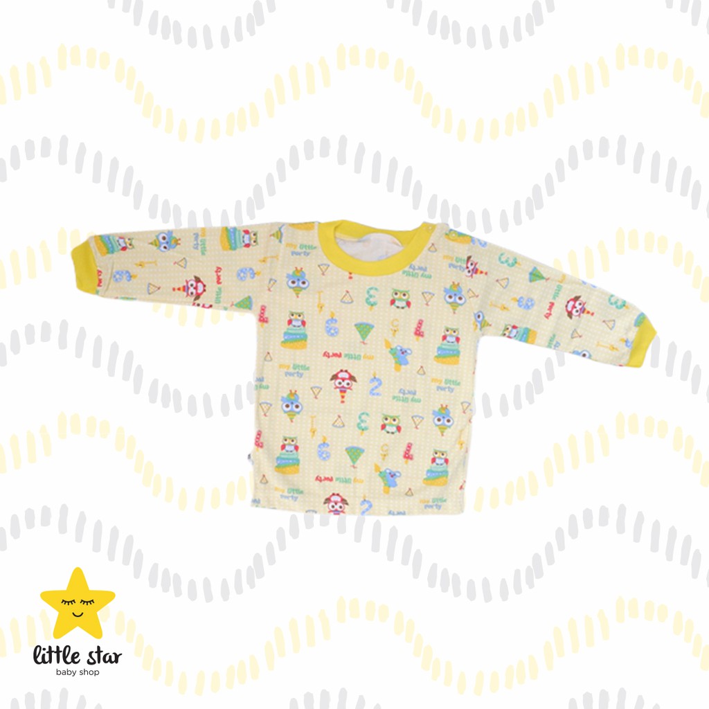 Y Lin 3 PCS Kaos Atasan Lengan Panjang Anak Bayi Cewek Cowok