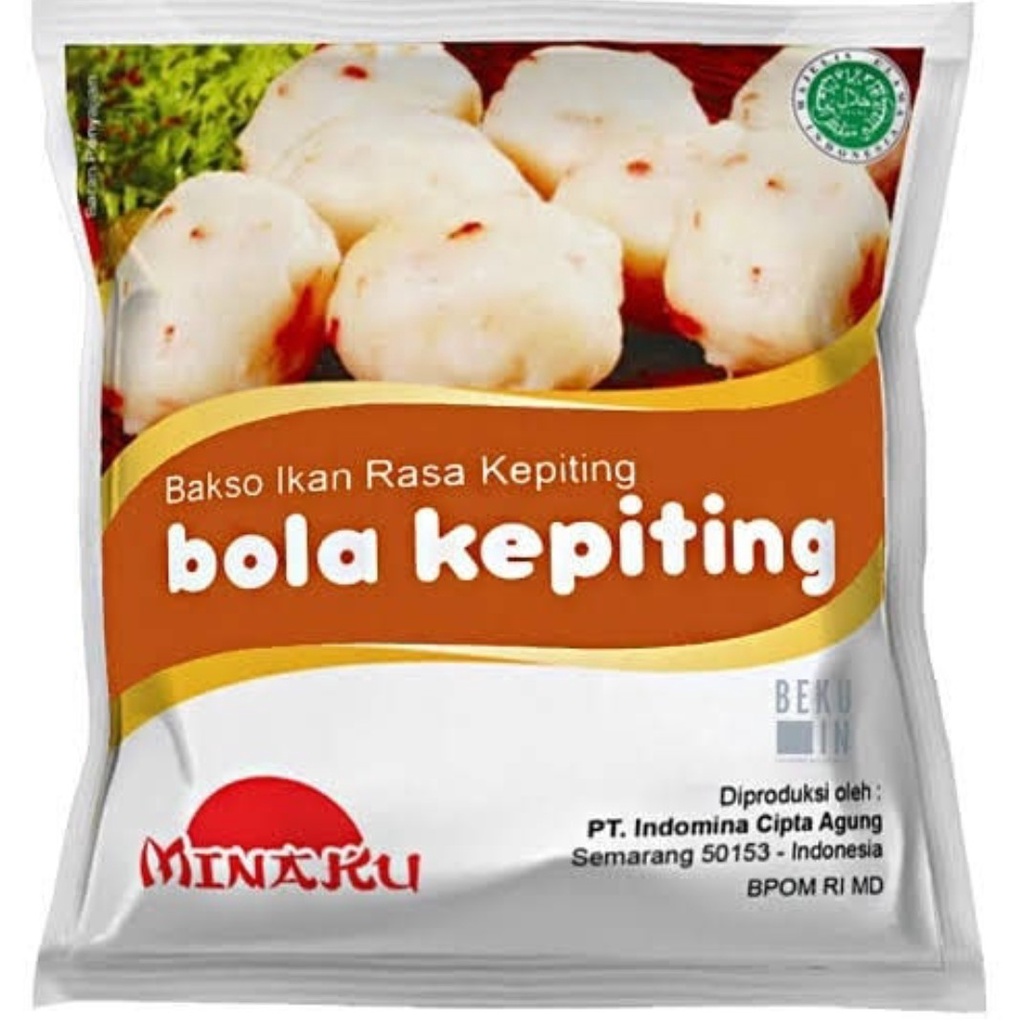 

Minaku Bola Kepiting 200 gr