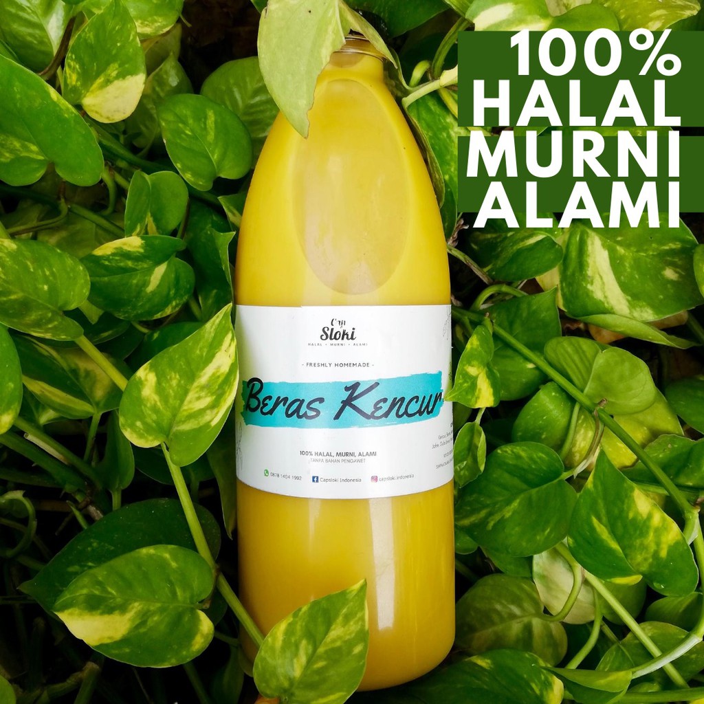 

Jamu Beras Kencur 600ml Cap Sloki Indonesia