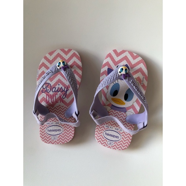 Sandal jepit Havaianas baby daisy Duck (Preloved)