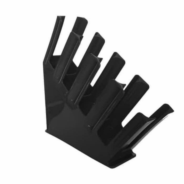 

READY Rak Akrilik Paper Cup Holder ( OBLIQUE ) Hitam Terbaru TERMURAH