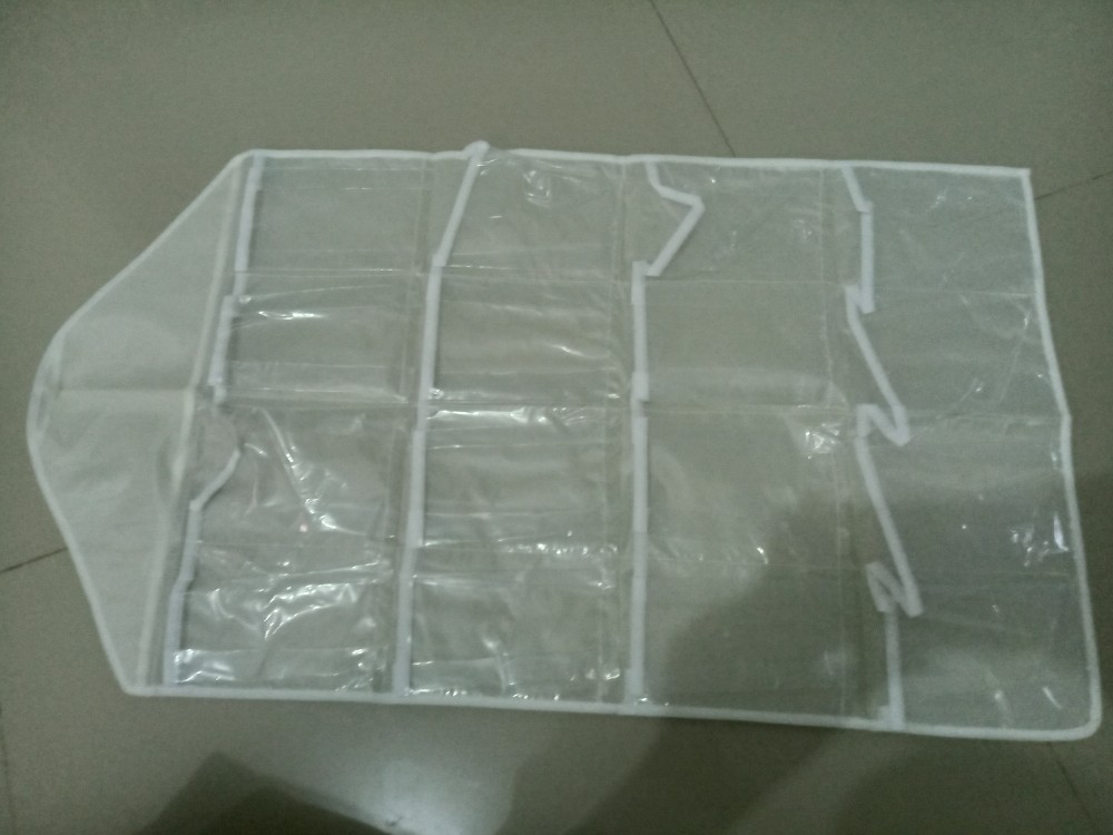 Pouch Hanging Organizer 16 Sekat Korean Underwear Pouch Rak Gantung Serbaguna