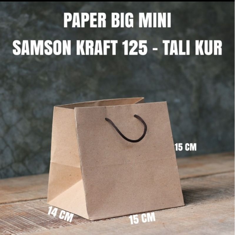 

PAPER BAG MINI 15 x 14 x 15 CM