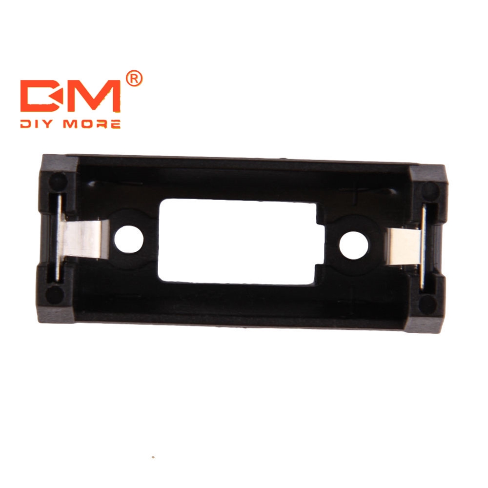 〖Factory Supplier/COD〗5pcs Pcb Plug-In Tipe Cr123A Warna Hitam Untuk Holder Baterai Lithium