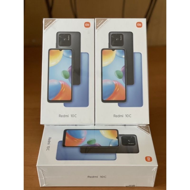 NEW/BARU XIAOMI REDMI 10C RAM 4 ROM 126 4/128 GB ORIGINAL GARANSI RESMI TAM 3 TAHUN MI LITE PAD PRO 