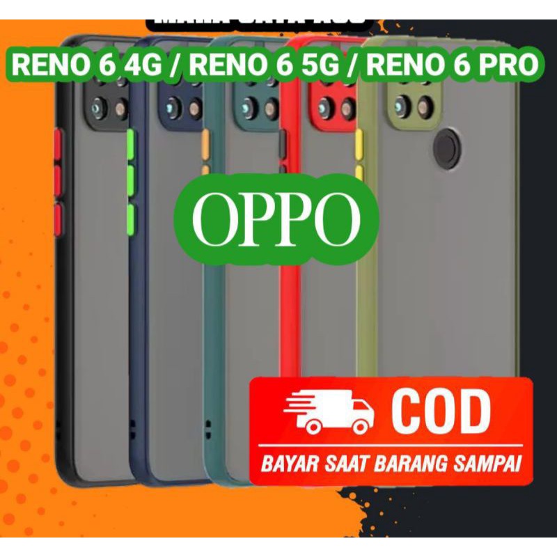 CASE AERO SLIKON CASING HP OPPO RENO 6 4G/RENO 6 5G/RENO 6 PRO