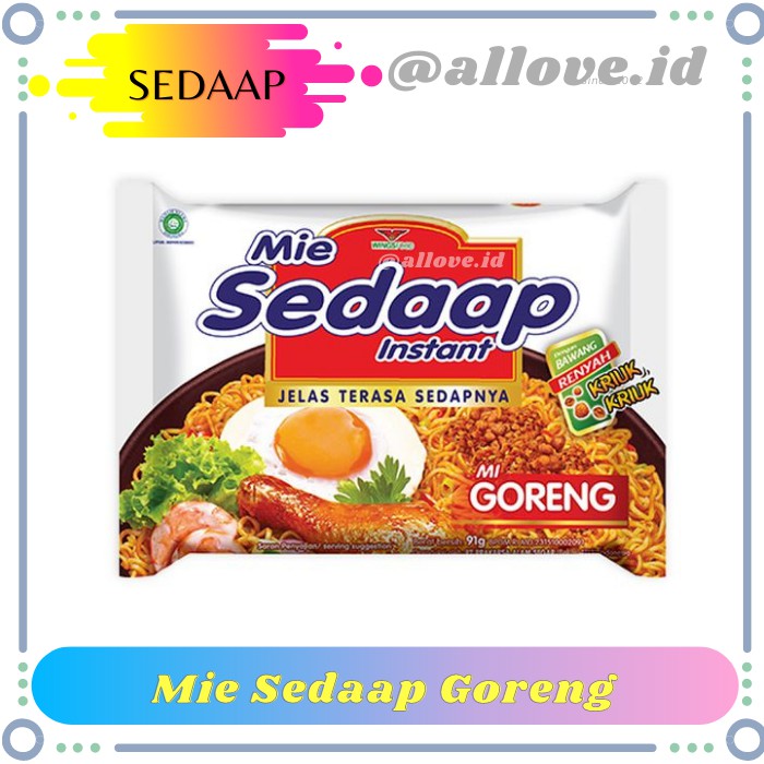 

Sedaap Mie Instant Goreng 90G