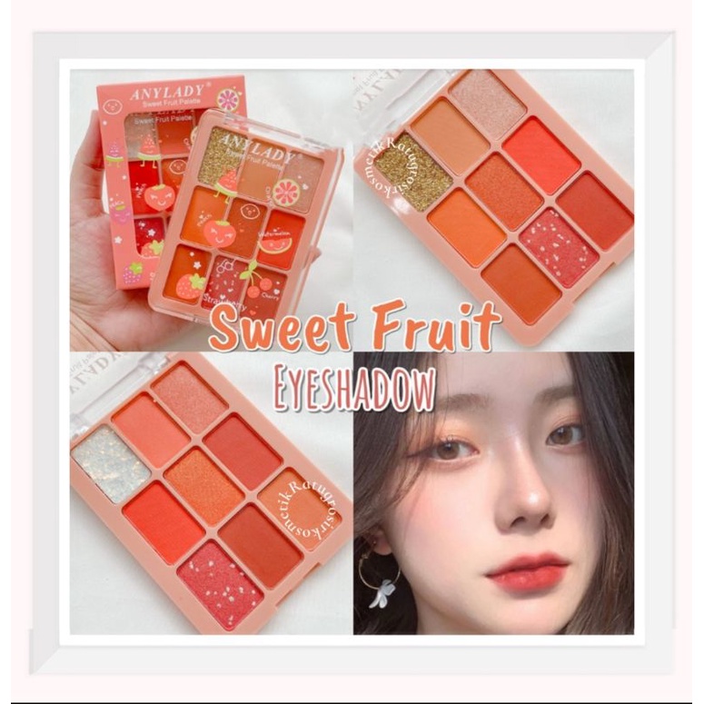 PROMO!!!EYESHADOW PALETTE SWEET FRUIT ANYLADY NO.721B/796/WATERMELON NO.793