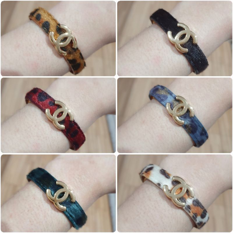 Gelang kulit branded band Premium Quality Anti karat Gelang tangan kulit import /gelang Tangan Wanita branded Band bahan kulit G27