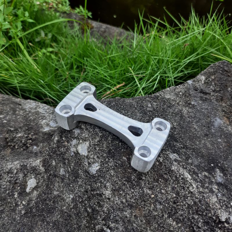 KLEM STANG PNP CB GL MEGAPRO TIGER KLAM STIR HONDA HEREX CNC ALMUNIUM