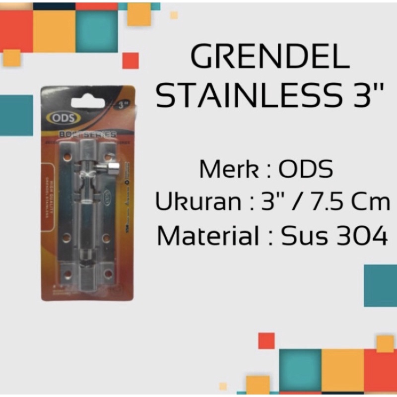 Grendel Stainless 3 inch ODS