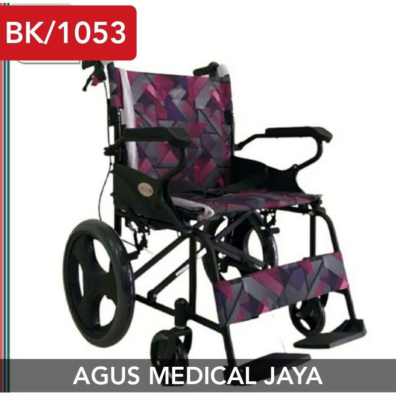 kursi roda travel avico 871 arjuna.simpel ringan dan kokoh