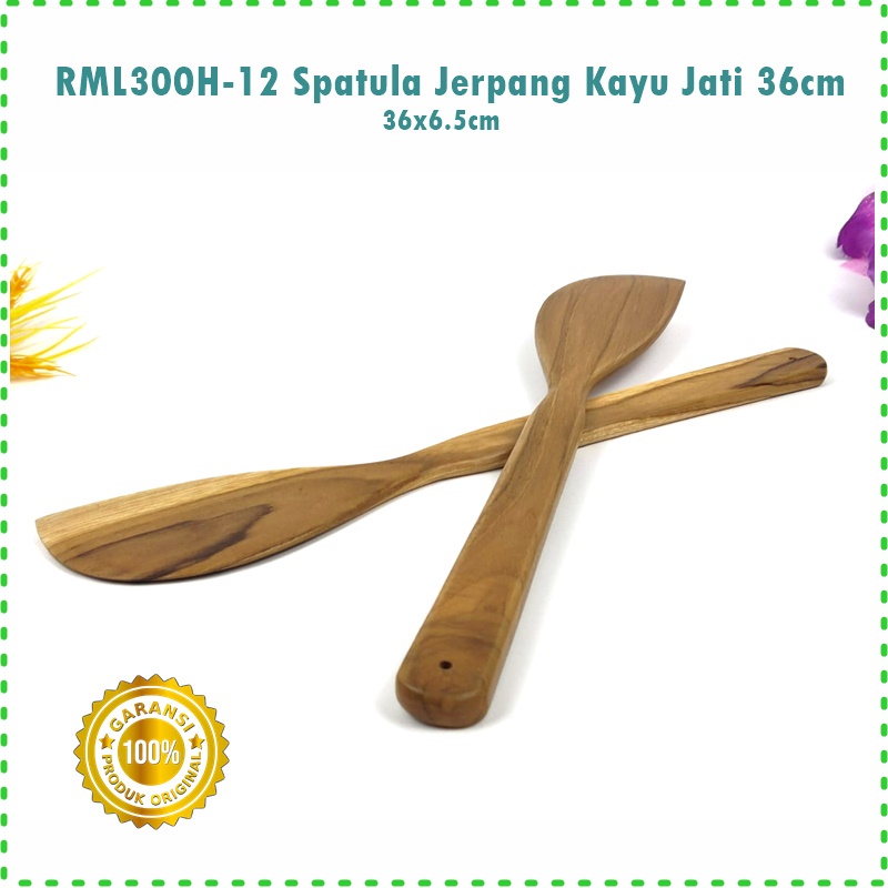 RML300H-11 Spatula/Turner/Sutil Kayu Jati 36cm