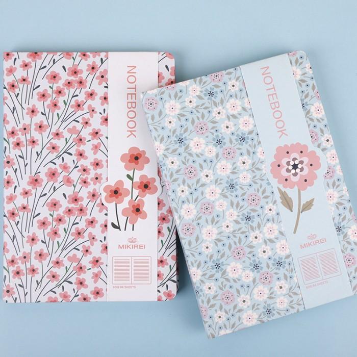 

Jurnalku Buku Tulis / Notebook Motif Bunga Hardcover Tebal|Buku Diary / Catatan
