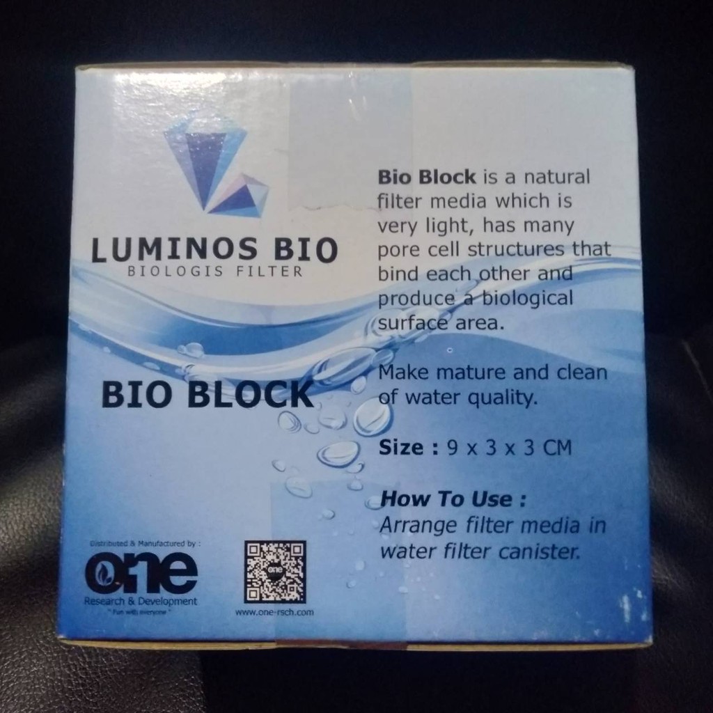 LUMINOS BIO BIO BLOCK 9 BLOCK MEDIA FILTER ALAMI