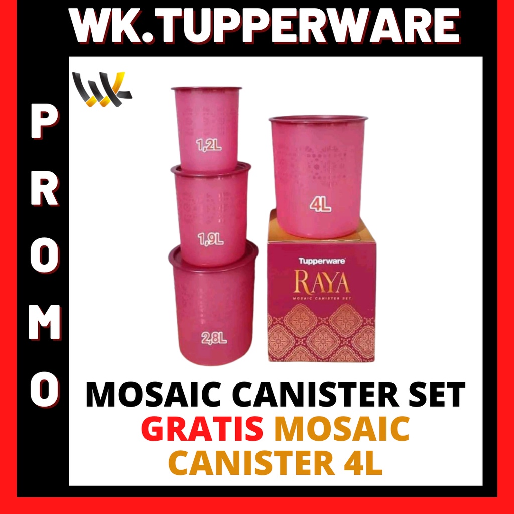 DAPAT 4 TOPLES TUPPERWARE TOPLES SET LEBARAN TOPLES SET PLASTIK TOPLES SET TUPPERWARE TOPLES TUPPERW