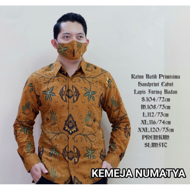 kemeja batik Wahyu tumurun
