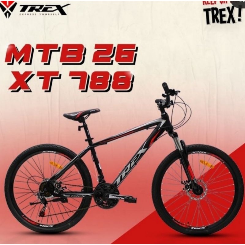 SEPEDA MTB TREX XT 788 26 INCH