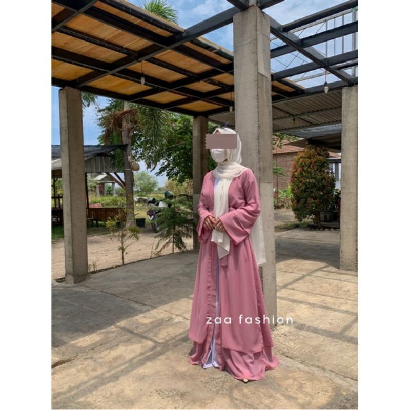 outer dua leyer murah | gamis kekinian |outer murah