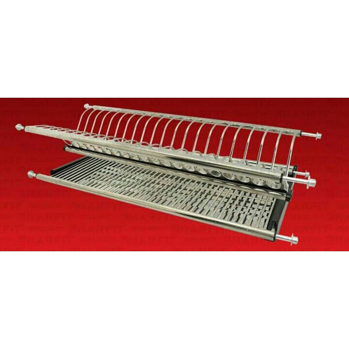 Rak Piring Stainless 90cm