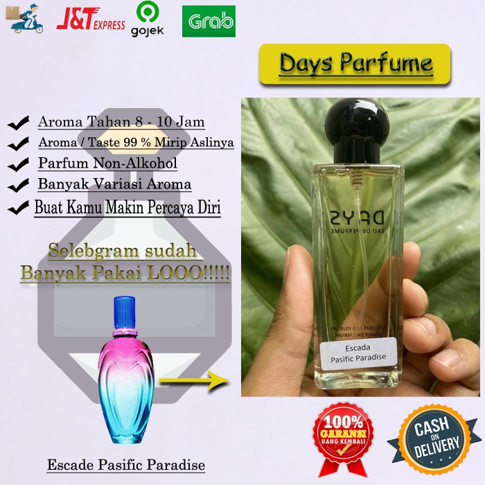 Parfum Murah Parfum Pria dan Wanita Days Parfume Escape Pacific Paradise Terbaik
