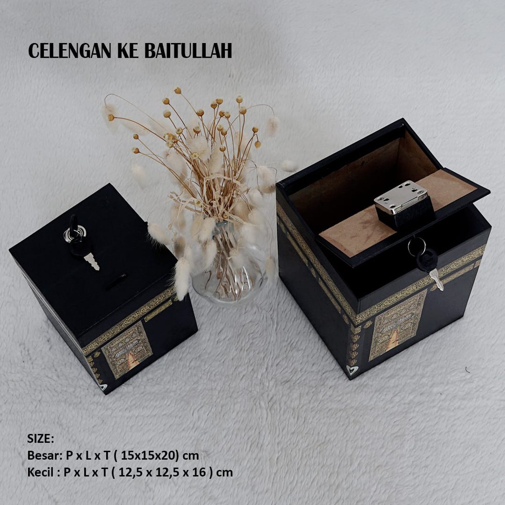 Tabungan Atau Celengan Miniatur Design Kakbah Mekah/Harga Grosir/Best Seller/Premium