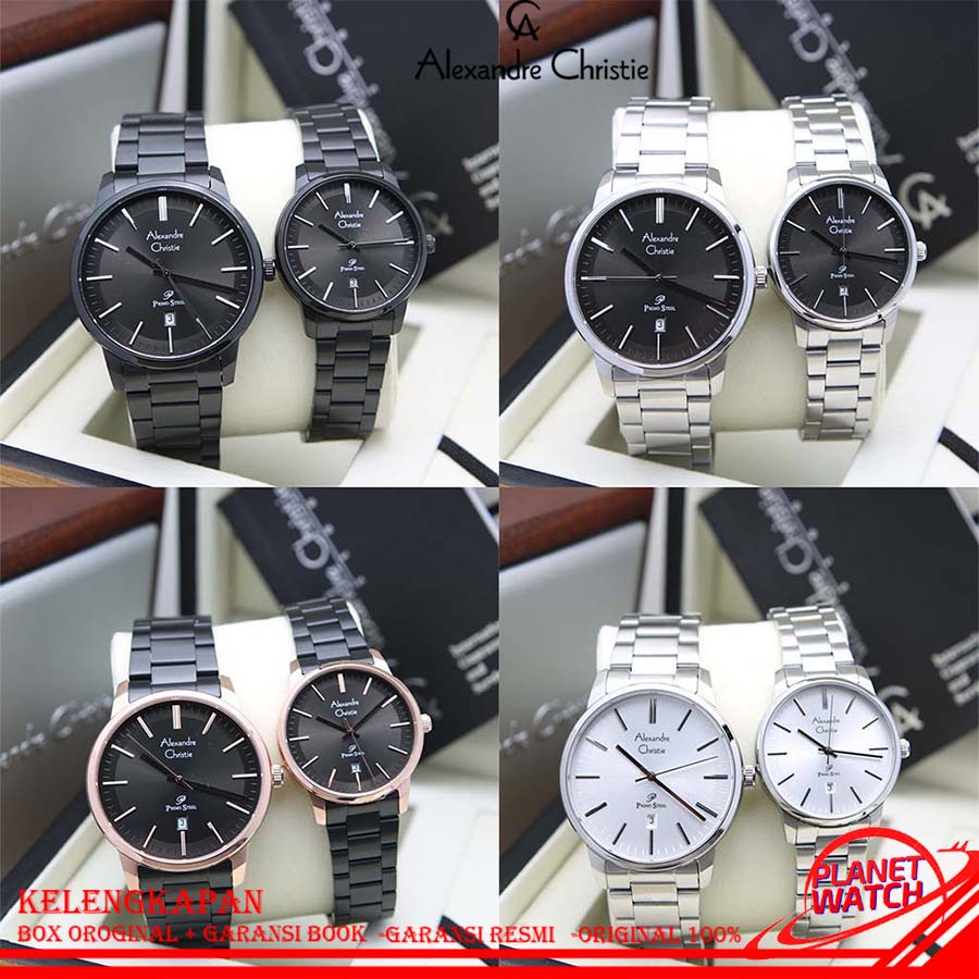 JAM TANGAN ORI ALEXANDER CHRISTIE JAM TANGAN AC ALEXANDER CHRISTIE COUPLE ORIGINAL JAM TANGAN COUPLE