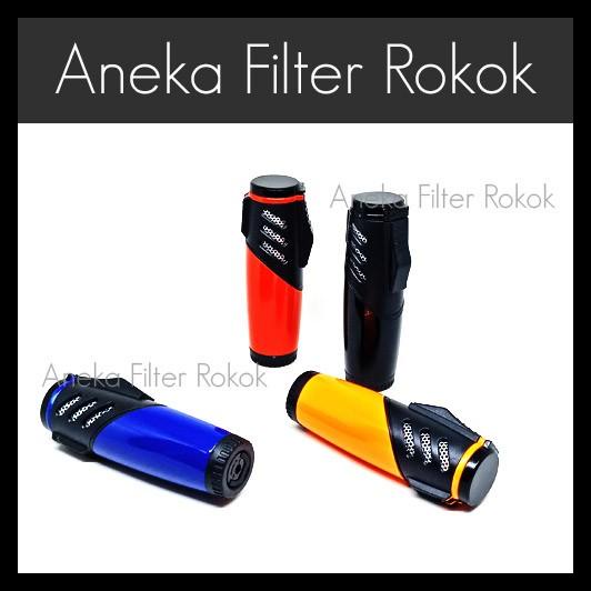 Korek Api Gas Bara Triple Jet Flame Lighter Color