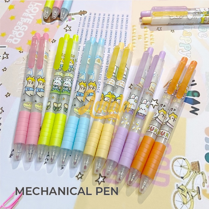 

Pulpen Cetek Mouse & Rabbit 0.5mm Pulpen Mekanik / Bolpoint Cetek Kartun