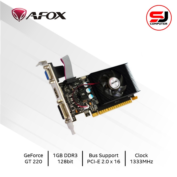 VGA AFOX GT220 | 1GB DDR3 128bit | Nvidia Geforce