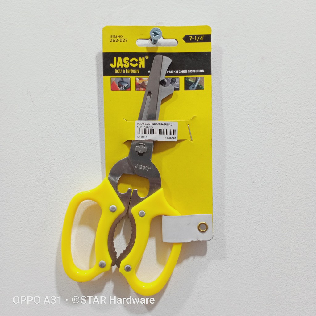 

Jason Gunting Serbaguna 7-1/4" / Multifunction Scissors 362-027