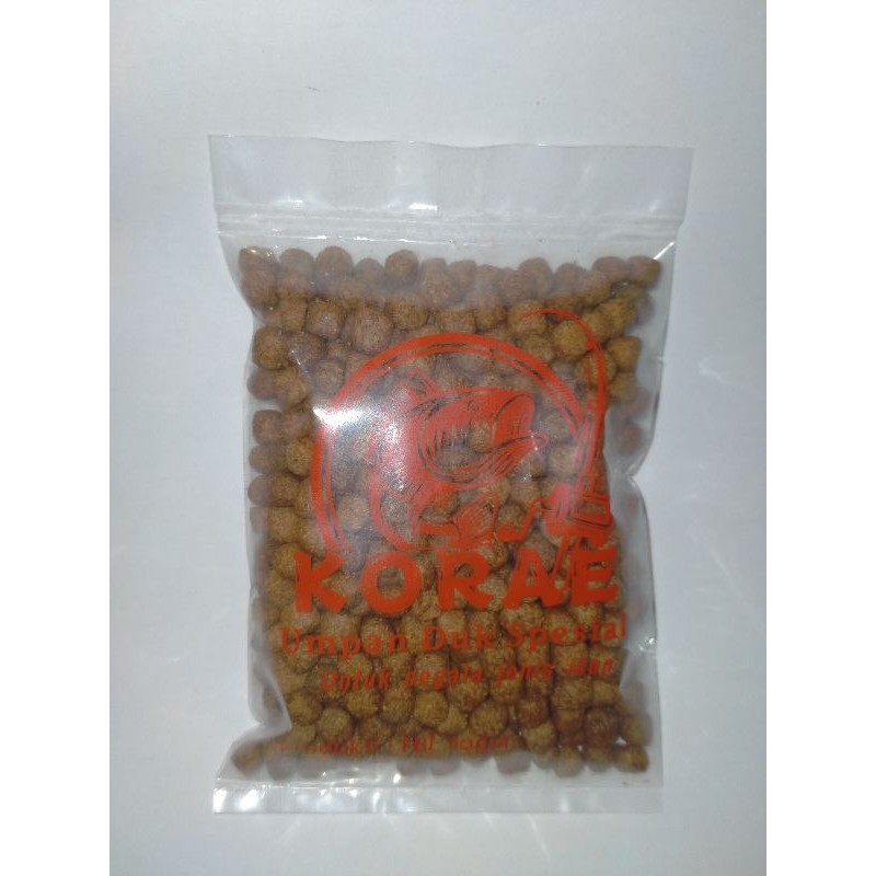 Umpan Mancing butiran nila bawal lele tombro mas pelet Duk KORAE