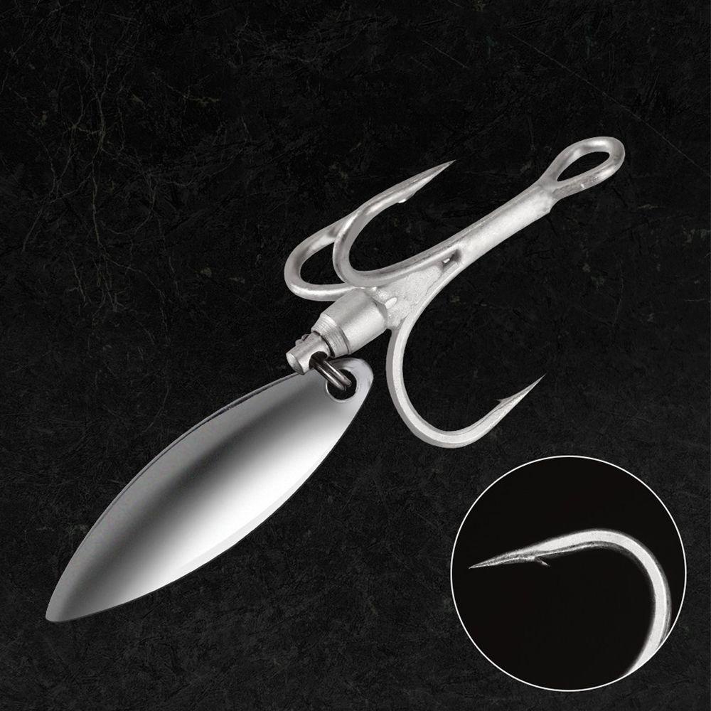 Suyo Kail Pancing Dengan Payet Air Laut Tackle Back Thorn Lure Turn Ring Sequin