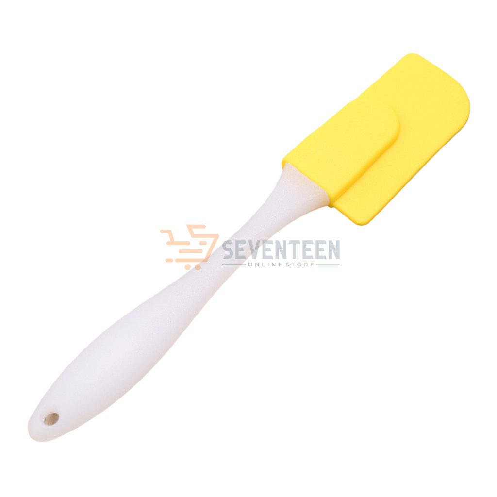 SPATULA POLESAN KUE SILIKON TAHAN PANAS FOOD GRADE SPATULA DAPUR ANTI LENGKET / SPATULA KUE