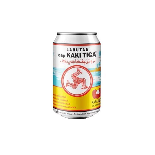 

Cap Kaki Tiga Larutan Leci Can 320 Ml