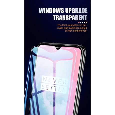 3pcs Pelindung Layar Tempered Glass Full Cover Untuk Oneplus 7t / 7 Pro / 7 / 7t Pro / 6t / 6 / 5t / 5 / 8 / 9t / 8 Pro