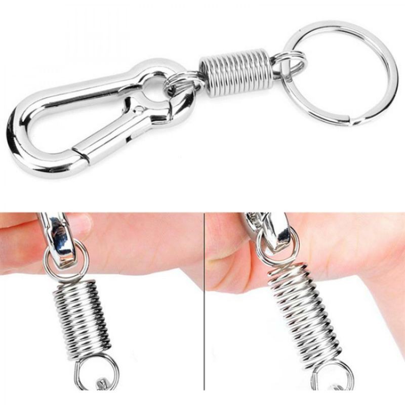 KARABINER CARABINER KEYRING STAINLESS STEEL PER GANTUNGAN KUNCI MOTOR MOBIL GANCI CELANA |3009