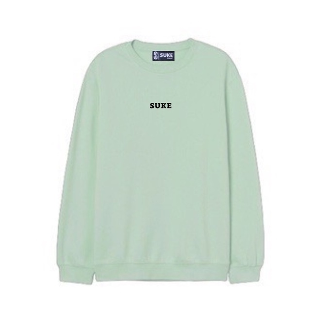 Suke Sweater Crewneck Sig Mini Teks Full Label Size M L Xl XXL