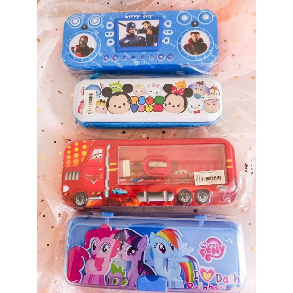 

Kotak Pensil Import Termurah !! / Tempat Pensil Cars Transformer / Pensil Case Karakter Anak SALE !!