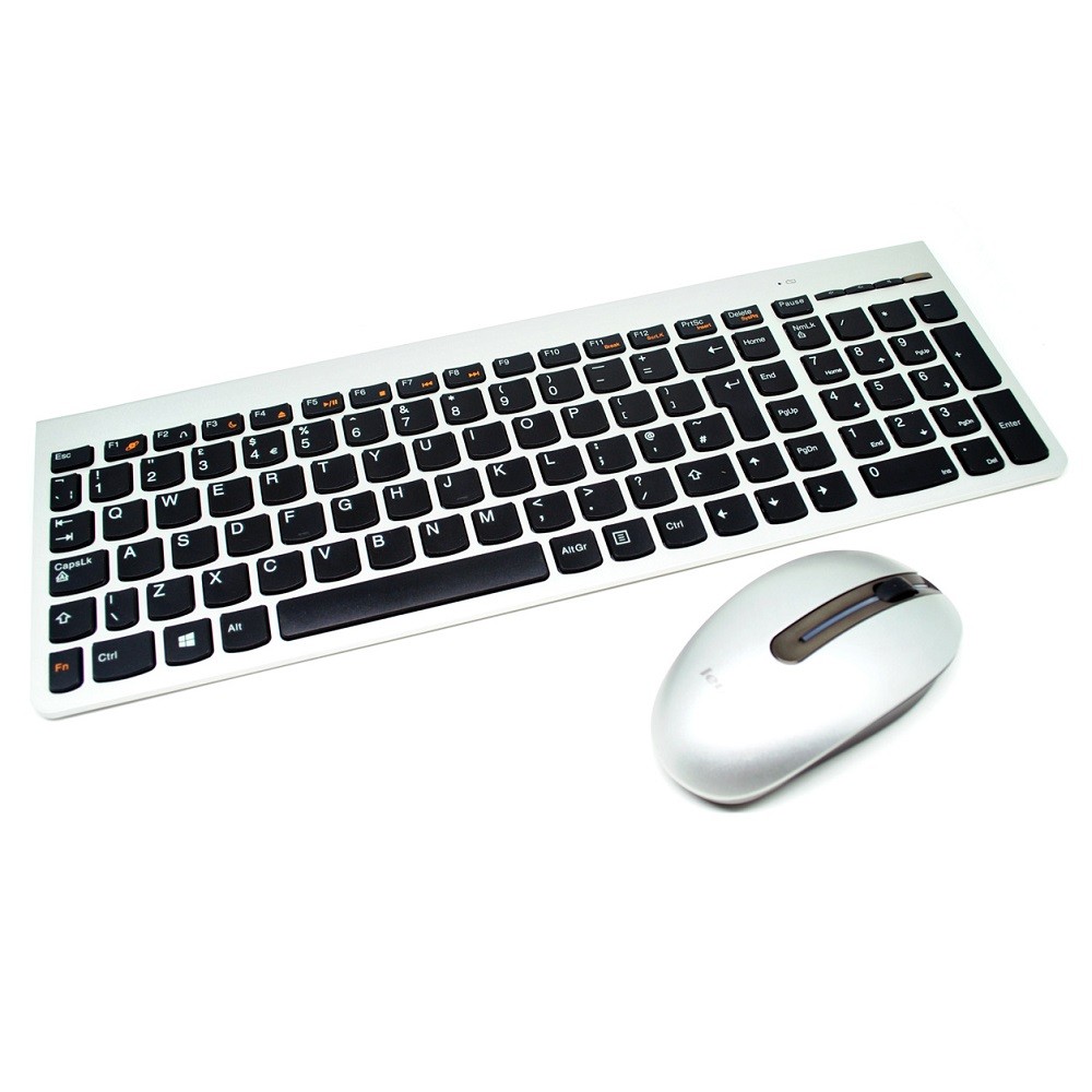 Lenovo Ultraslim Wireless Keyboard and Mouse SM-8861 Spanish