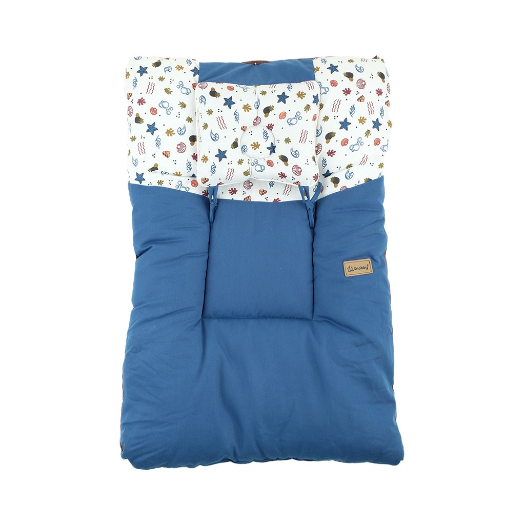 Kasur Dakron / Kasur Bayi Lipat Model Ransel / Kasur Ransel Snobby Beach Series